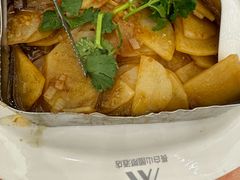 饭盒蒸土豆片-长白山国际酒店中餐厅