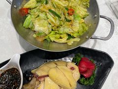 干锅有机花菜-老好人象山海鲜(岭南路店)
