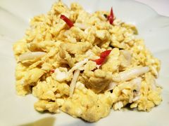 银鱼炒蛋-卯时·龙光雅宴·精致锡帮菜(惠山古镇店)