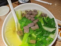 时蔬鸡血汤-李子坝梁山鸡(北碚万达五鸡哥店)