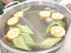 苦瓜玉米锅底-福合埕牛肉火锅(长平国新店)