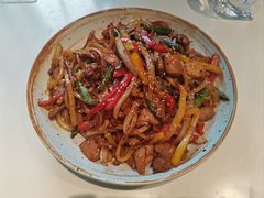 椒麻鸡肉乌冬面-魏客咖啡(中铁中心店)