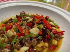 菜籽油炒衡东黄牛肉-老湘村·湖南土菜(天河维多利店)