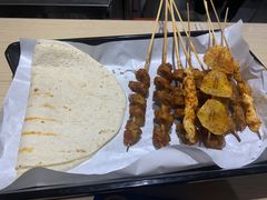 -旋风烤面筋烧烤(万达茶南店)