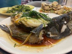 清蒸石斑鱼-覃记海鲜美食餐厅