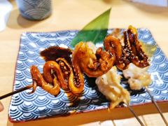 炭烤鱿鱼脚-一道浪居酒屋