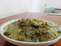 雪菜粉皮-胡子饮食店