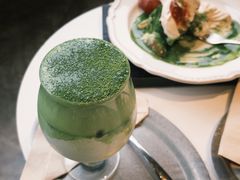 冷萃抹茶慕斯-luutosa  cafe & tea 鹿兔山