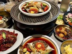 -草家酱蟹炭火烤肉店(珲春南路一店)