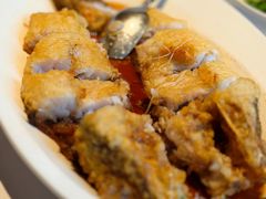 黄油花雕浸笋壳鱼-玫瑰厅上海菜(兴国路店)