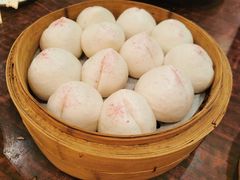 蛋黃紫薯真壽包-大荣华围村菜