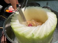 -得意咚瓜·顺德鱼生·冬瓜火锅(深圳首店)