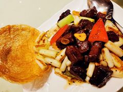 黑椒牛肉粒-利苑酒家(华熙国际店)