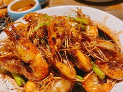 老头儿油爆沼虾-老头儿油爆虾(胜利河美食街店)