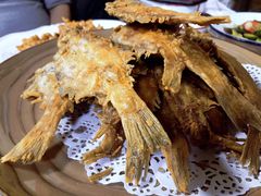 香炸偏口鱼-大梁骨头馆·酱骨老菜(友好店)