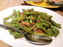 虾酱炒四季豆-瓦城泰国料理(芮欧百货店)