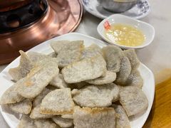 老北京素油煎灌肠-京门老爆三·铜锅涮肉 爆肚(望京店)