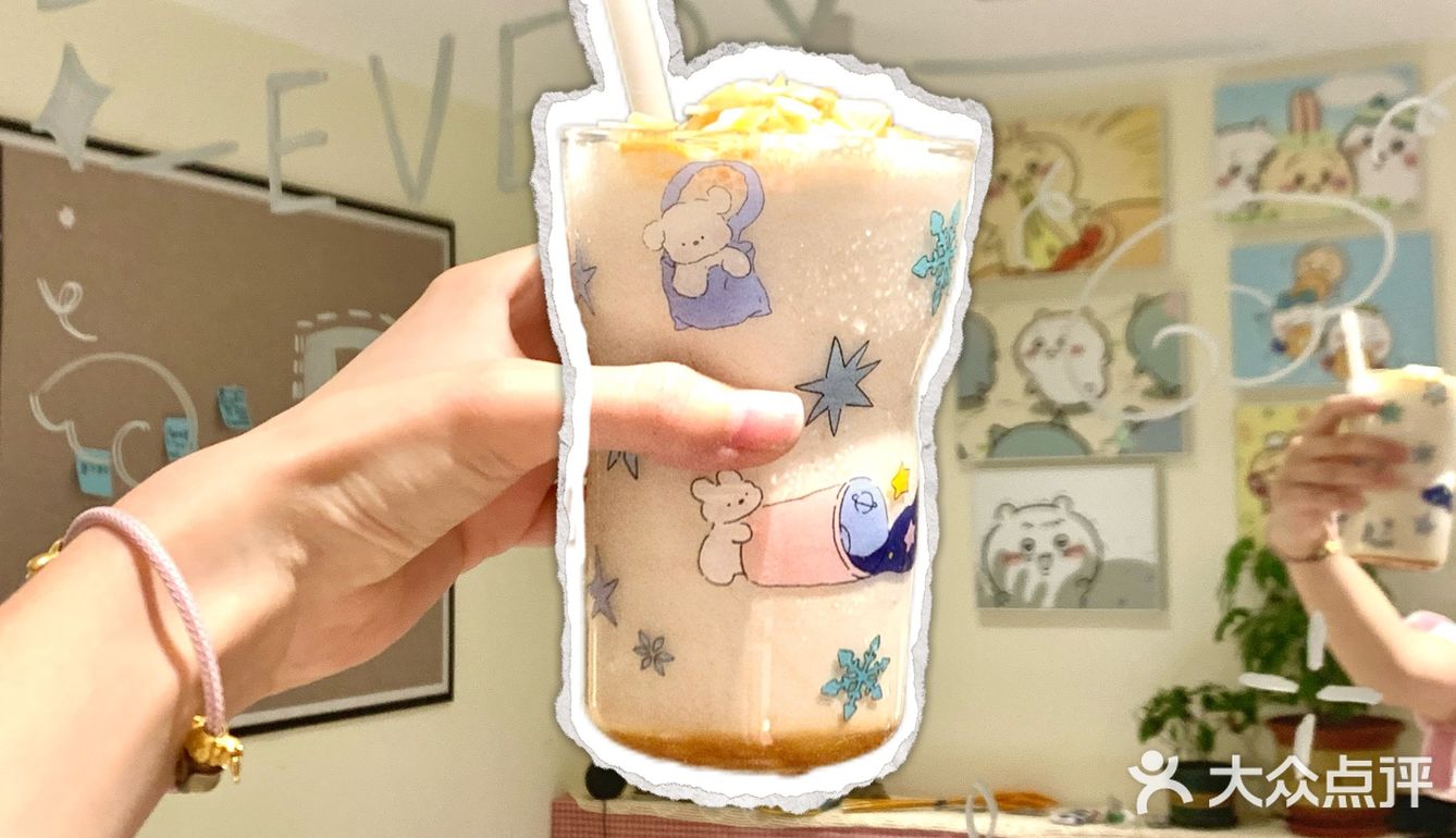 今天的甜点好可爱啊！