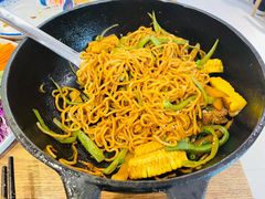 精选肋排焖面-金豆角砂锅焖面(安贞店)