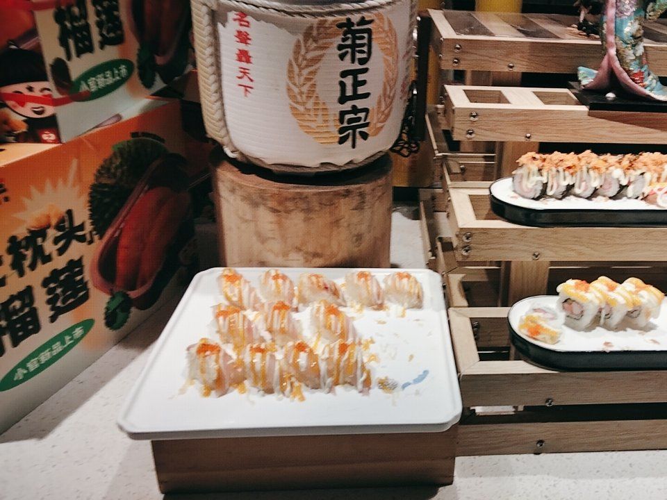 无锡自助餐排队王芝小官来如皋啦 门店环境很好