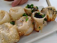 鲜肉生煎与虾仁生煎-咬不得高祖生煎·简餐(高银街店)
