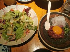 熟金枪鱼温泉蛋沙拉-醉虎传(南锣鼓巷店)