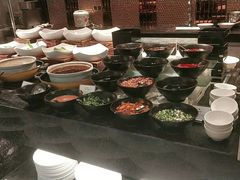 自助调料区-东莞富力万达文华酒店·美食汇·海鲜自助餐厅