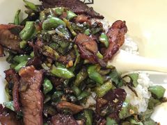 青椒瘦肉条-德天顺盖码饭(人民西路店)