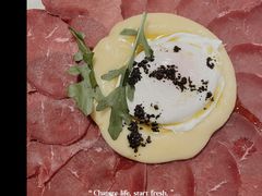 风干牛肉黑松露温泉蛋土豆泥-Apollo·西班牙小酒馆(安福路店)