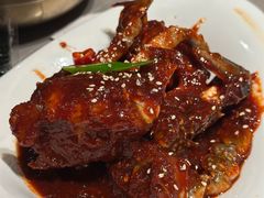 -草家酱蟹炭火烤肉店(珲春南路一店)