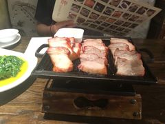 炭烤猪颈肉-绿茶餐厅万锦 Green Tea Restaurant Markham