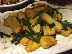 韭菜黄豆腐-宣威山野人家·云南菜·菌火锅(金碧店)