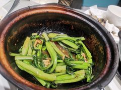 沙窝虾酱焗芥兰-功夫汤粤港餐厅(锦业路店)