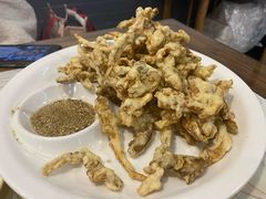 软炸鲜蘑-石老头关东饺子王·东北菜(嘉华鑫城店)