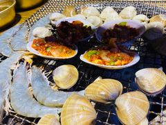蒜汁扇贝-鑫釜山海鲜烧烤(鑫丰国际店)