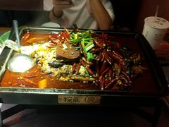 -探鱼·鲜青椒爽麻烤鱼(广州欣荣广场店)