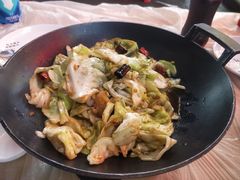 干锅手撕包菜-阿楷·二十年烧烤宵夜·渔家小寨(达明店)