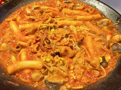 八爪鱼微辣-红辣椒八爪鱼特色韩国料理