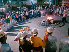 -摩梭篝火晚会