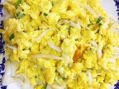 银鱼炒蛋-呼吸森林·生态农庄农家乐私房菜