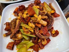 脆椒鱿鱼条-海岛渔村大酒店(云霄路店)