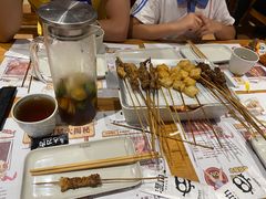 烤羔羊肉串-木屋烧烤(南新店)