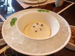 麻酱豆腐海胆溏心蛋-杭州西子湖四季酒店·金沙厅