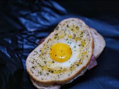 太阳蛋培根烤吐司-星巴克(深圳龙华和平里店)
