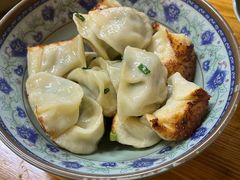 韭菜猪肉煎饺-无名氏宵夜小摊(祝家三姐妹馄饨店)