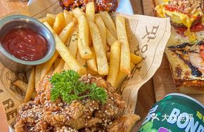 Colorful Fried Chicken