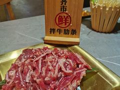 原汁牛肋条-正宗齐齐哈尔烤肉·齐牛哥鲜切炭火烤肉(杭州总店)