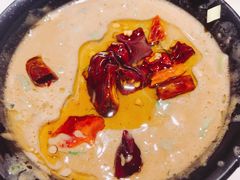 现炸辣椒油-宣武小院涮肉(前门店)