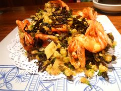 普洱茶香酥虾-云海肴·汽锅鸡·云南菜(美罗城店)