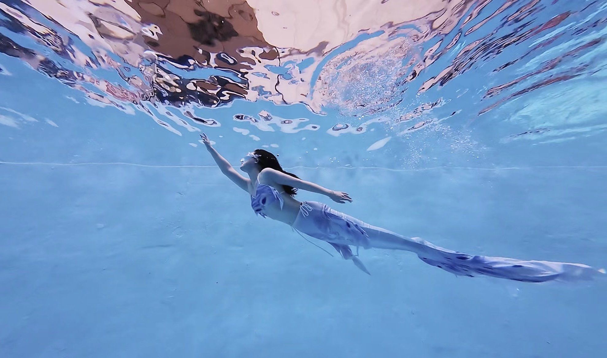 在这里学了自由潜和美人鱼潜水,很快就能出海看鱼鱼啦